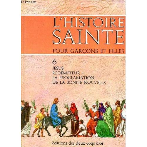 L Histoire Sainte Pour Garçons Et Filles Volume 6: Jésus Rédempteur La Proclamation De La Bonne Nouvelle