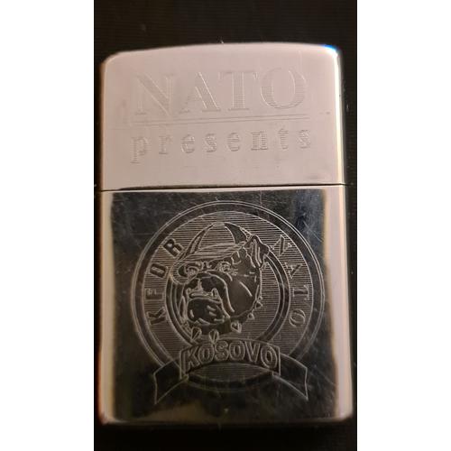 Zippo Nato Kfor Kosovo 2002.