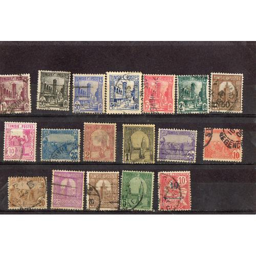 Tunisie ( Protectorat ) Timbres Divers .