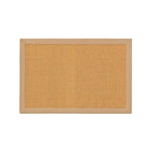 Paillasson Sana Beige 40x60 Cm - Tapis Poil Court Design Moderne Pour Salon