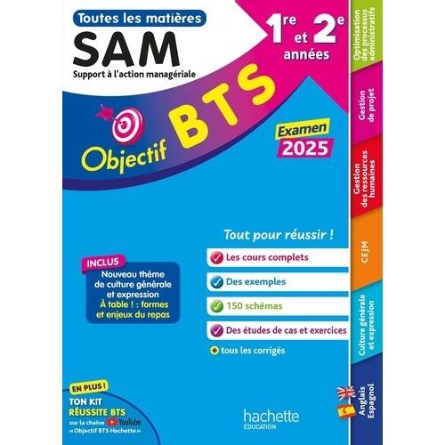 Sam 1re Et 2e Années Objectif Bts