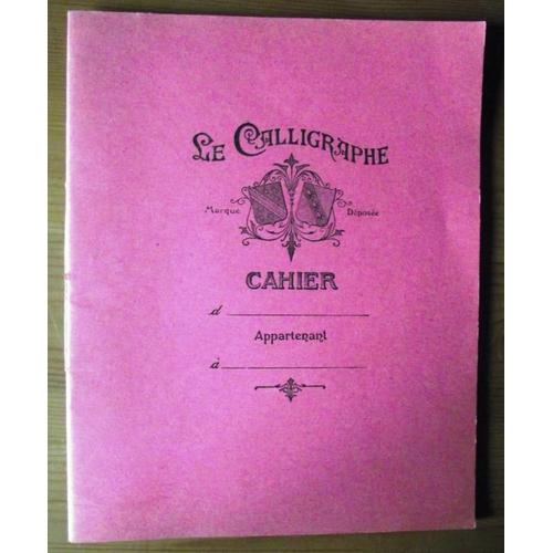 Cahier ancien