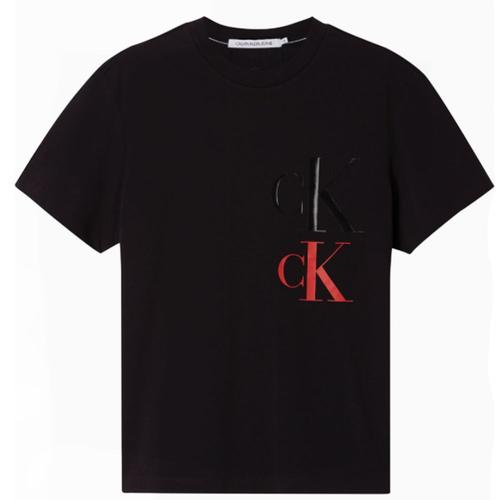 T Shirt Calvin Klein Fashion Homme Noir