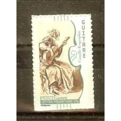 Timbres France 2010 Neuf ** Aa Yt N° 393 Guitare Croqueplan
