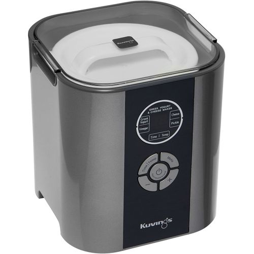 Kuvings | Yaourtière fromagère 2L | Livre de recettes offert - Gris silver