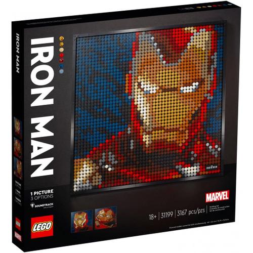 Lego Art - Iron Man De Marvel Studios - 31199