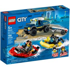 LEGO City - Le transport de bateau de la police d'élite - 60272