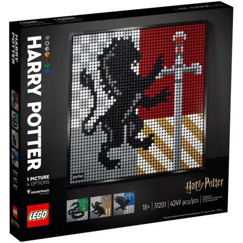 Lego Art - Harry Potter Les Blasons De Poudlard - 31201
