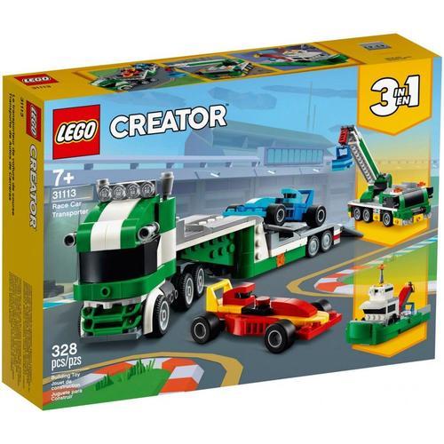 Lego Creator - Le Transporteur De Voitures De Course - 31113