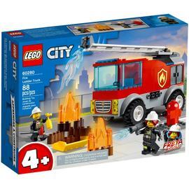 Lego Duplo Vintage 2691 - Camion de Pompier avec 1 Figurine et 1 Chien