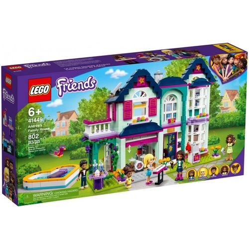 Lego Friends - La Maison Familiale D'andréa - 41449