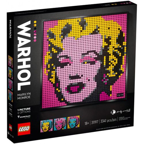 LEGO Art - Andy Warhol's Marilyn Monroe - 31197
