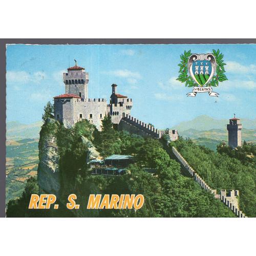 Carte Postale De La République De San-Marin : Deuxième Et Troisième Tour