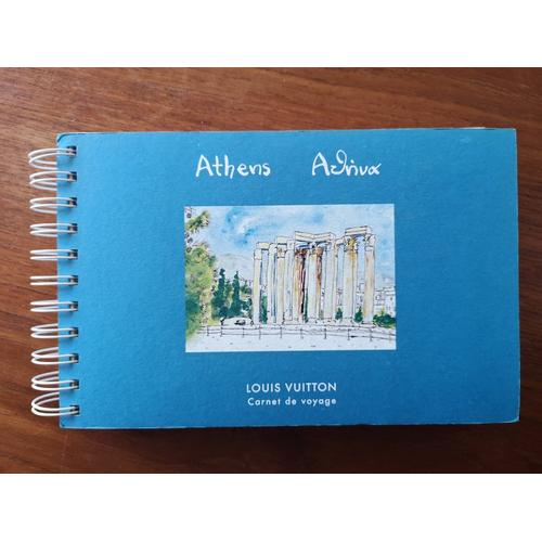 Louis Vuitton Carnet de Voyage Athens Travel Note Book.Authentic