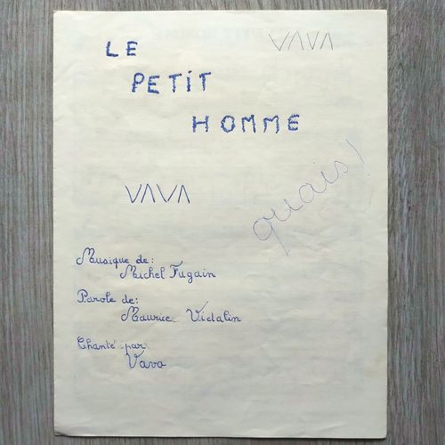 Le Petit Homme - Vava
