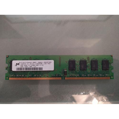 Barette RAM 2GB PC2-6400U-666