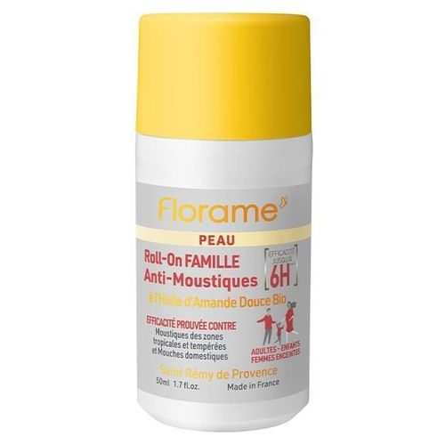 Florame Roll on Famille Anti-Moustiques 50ml
