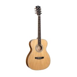 Cort Pure-O - Guitare Acoustique Type Om - Naturel Satiné (+ Housse)