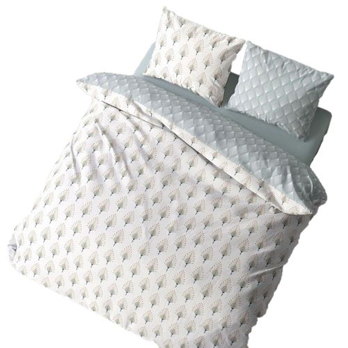 Parure De Lit Amador - Microfibre 72 G/M² - 220 X 240 Cm - Bleu