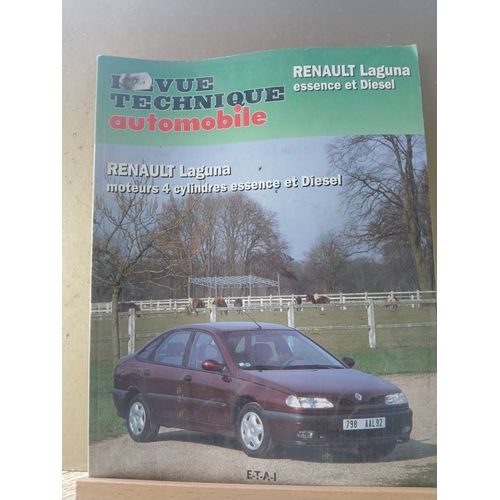 Revue Technique Automobile Renault Laguna Essence Et Diesel Cip 574.2