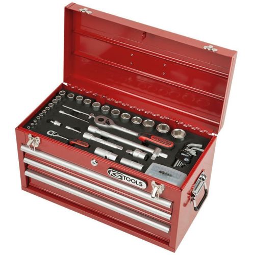 KS Tools 100 pièces Coffre à outils 1/4"" 1/2""