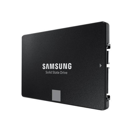 Samsung 870 EVO MZ-77E2T0B - SSD - chiffré - 2 To - interne - 2.5" - SATA 6Gb/s - mémoire tampon : 2 Go - AES 256 bits - TCG Opal Encryption