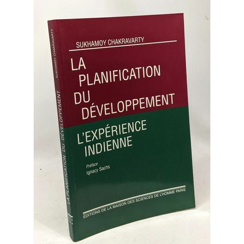 La Planification Du Developpement : L'experience Indienne