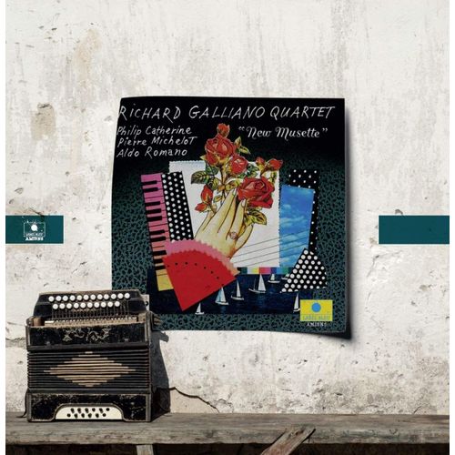 Disque Vinyle Album New Musette Richard Galliano Lp 33t