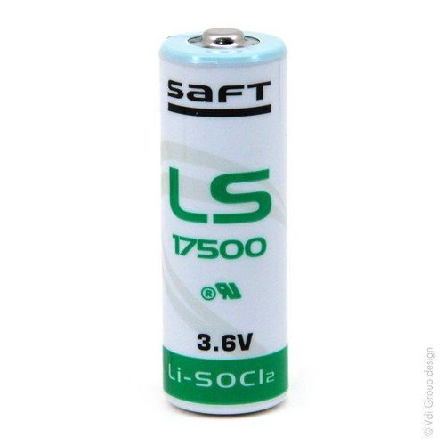 Pile lithium industrie LS17500 A 3.6V 3.6Ah PP