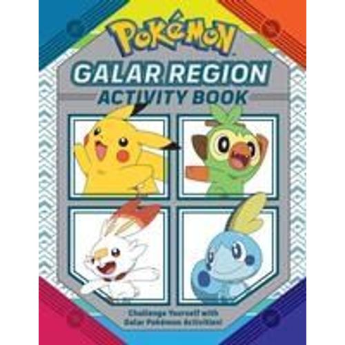 Pokemon Official Galar Region Activity Book