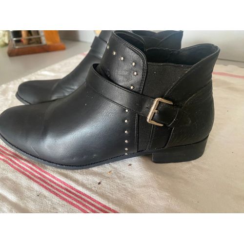 Bottillon  Femme Noir 38