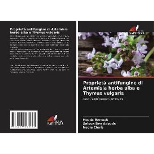 Proprietà Antifungine Di Artemisia Herba Alba E Thymus Vulgaris