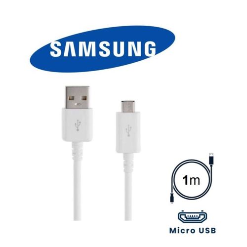 Original Cable Cordon Fil Chargeur microUSB Origine Pour Samsung Galaxy A10 - A7 2018 - J1 J2 J3 J4 J5 J6 J7 A6 - A3 A5 A7 A8 2015 2016 - S1 S2 S3 S4 S5 S6 S7 Edge+ Xpress Ace Trend Lite Grand Core 4G