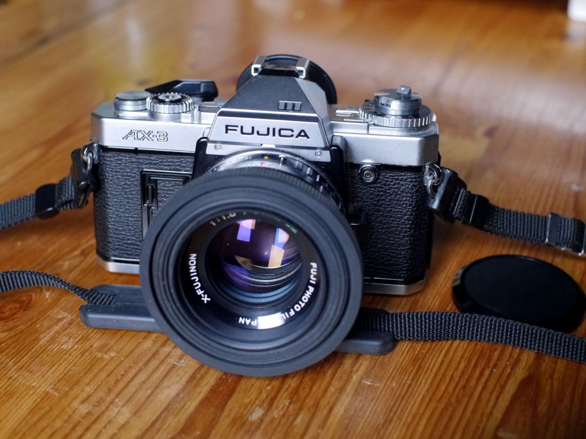 Appareil photo argentique Fujica AX1 + objectif 55mm 1.6 -  appareilsphotosargentiques