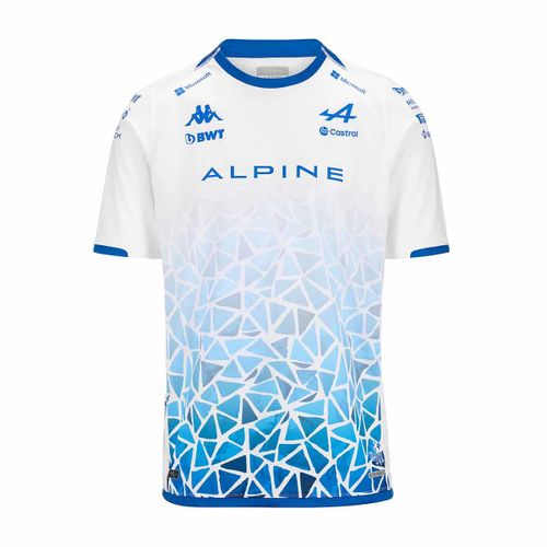 Maillot Kombat Barcelone Gasly Bwt Alpine F1 Team Homme - Blanc