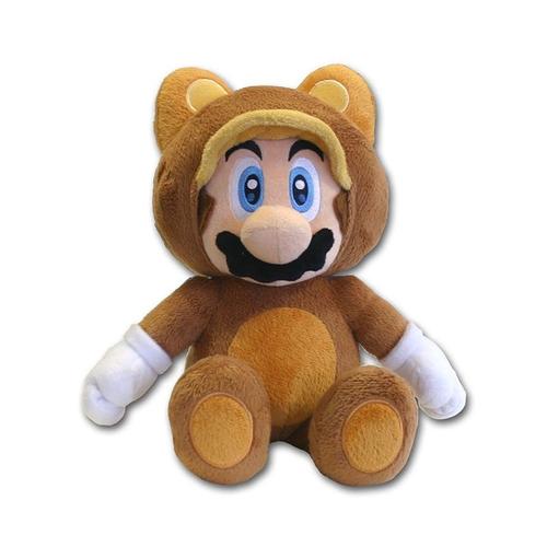 Nintendo - Super Mario - Peluche Tanooki Mario 21 Cm