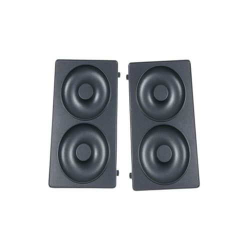 Lot de 2 plaques Bagels Snack Gaufrier croque-monsieur (XA801612 TEFAL)