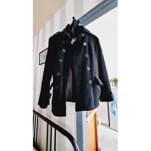 Veste Caban Hommes Doublé