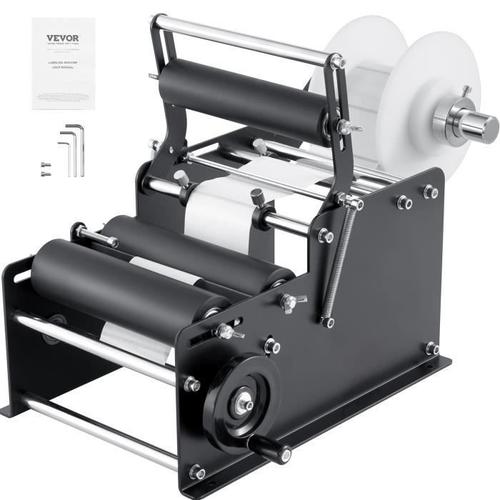 Machine D'étiquetage - Vevor - 15-20 Pièces/Min,Convient Pour Des Longueurs / Largeurs Comprises Entre 10 Et 130 Mm,6,53 Kg