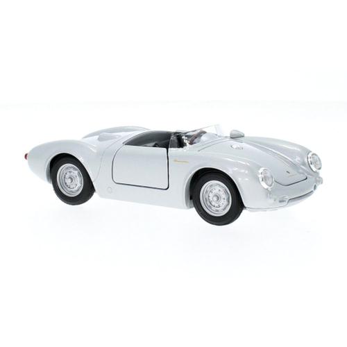 Porsche 550 Spyder Argent 1/24 Welly