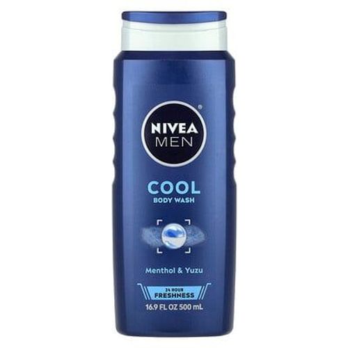 Nivea Men, Gel Douche Rafraîchissant, Menthol Et Yuzu, 500 Ml 