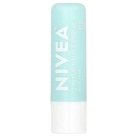 Nivea Gommage Et Baume À Lèvres 2-En-1, Aloe Vera, 4,8 G 