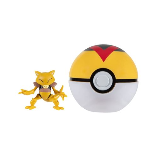 Pokémon Clip N Go Abra 2inch Battle Figure And Level Ball Accessory