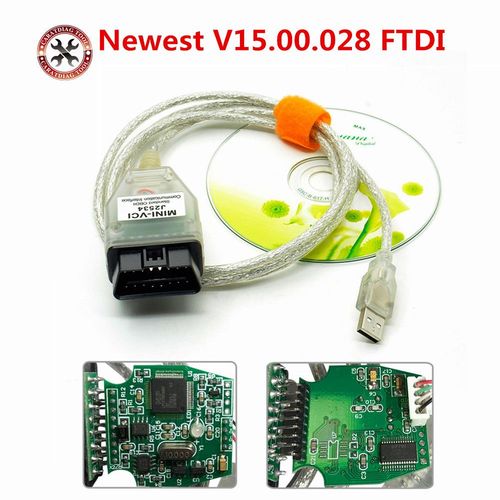 Câble De Diagnostic Professionnel Mini Vci J2534 Pour Toyota Tis Techstream, Livraison Gratuite