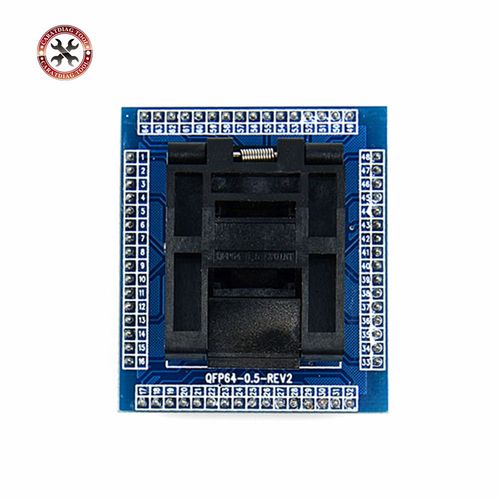 Adaptateur de prise de courant, prix d'usine, programmateur de prise de test IC, QFP64 TQFP64 LQFP64 lqfp64