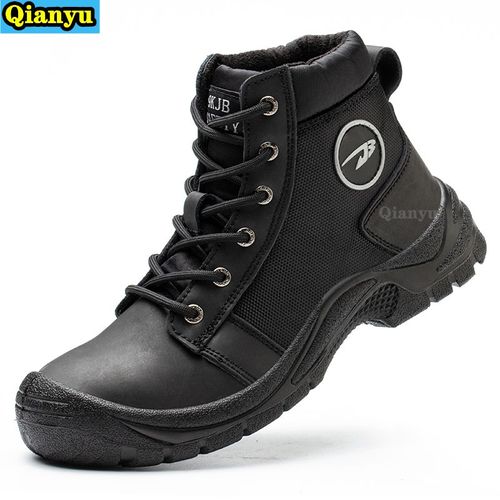 Chaussures De Sécurité Avec Bout En Acier Pour Hommes, Anti Perforation, Bottes De Travail Respirantes