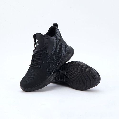 Chaussures De Sécurité Montantes Pour Hommes, Bottes De Travail Anti Écrasement Et Anti Perforation, Semelles Souples Et Légères