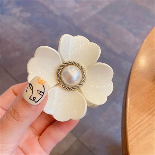 Pince À Cheveux En Forme De Fleur Pour Filles, Barrettes Chics Pour Femmes, Épingles À Cheveux En Forme De Crabe, Style Bohème, Accessoires Pour Cheveux