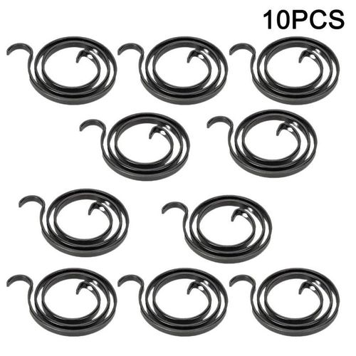 Ressort de remplacement pour poignée de porte, 10 pièces, pour poignée de porte, loquet, bobine interne, verrouillage de broche, Torsion, Section plate, fils