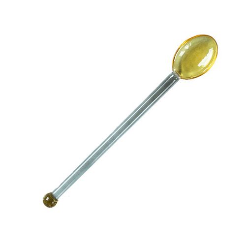 Cuillère En Verre Pour Café Et Dessert, Cuillères En Verre Résistantes À La Chaleur, Fouet Résistant À La Chaleur, Fouet À Café Et À Dessert De Célébrité, Fournitures